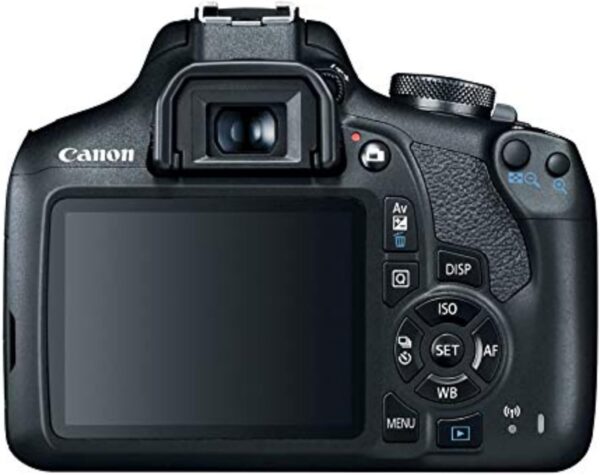 Câmera DSLR Rebel Rebel T7 Canon com lente de 18 a 55 mm | Wi-Fi interno | Sensor CMOS de 24,1 MP | Digic 4+ Image Processor e Full HD Videos - Imagem 4