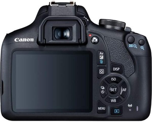 Câmera DSLR da Canon EOS 2000d/Rebel T7 com EF-S 18-55mm f/3.5-5.6 Lente Zoom + Memória de 64 GB, Luz de Vídeo LED, Case, Gripster Tripod e More (Bundle essencial) (renovado) - Imagem 4