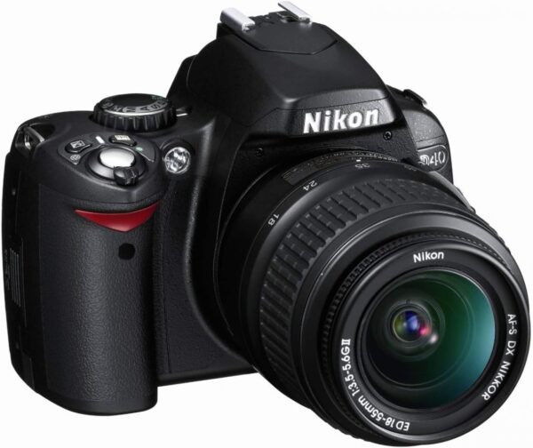 Nikon D40 Kit de câmera SLR digital de 6,1MP com 18-55mm f/3.5-5.6g ed II Auto Focus-S DX Zoom-Nikkor Lente (renovado) - Imagem 4