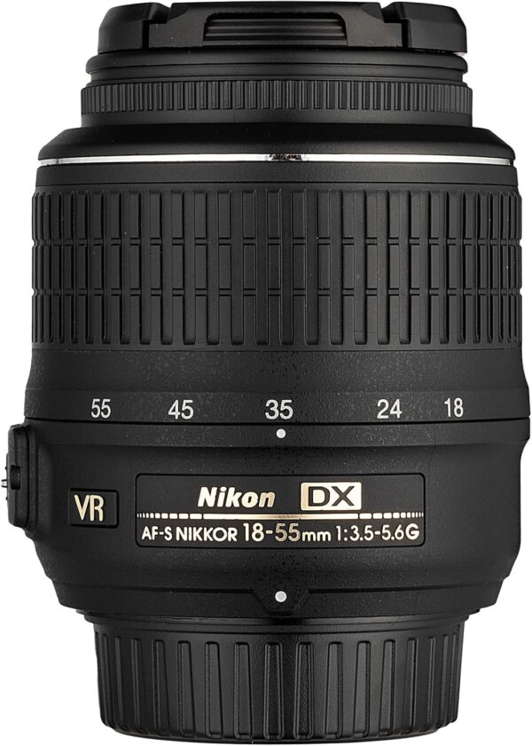 Câmera DSLR da Nikon D3100 14.2MP com AF-S DX 18-55mm f/3.5-5.6 VR Lente Zoom-(preto) (descontinuado) (renovado) - Imagem 8