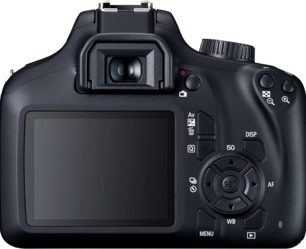 Câmera DSLR da Canon EOS 4000D/Rebel T100 DSLR com EF-S 18-55mm f/3,5-5.6 Lente Zoom + Memória de 64 GB, Filtros, Caso, Tripé, Flash e Mais (Pacote 34pc) (Renovado) - Imagem 4
