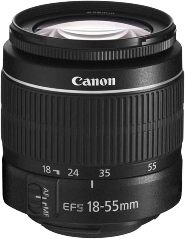 Canon EOS 4000D / Rebel T100 DSLR Camera 18-55mm Zoom Lens + ZeeTech Accessory Bundle with SanDisk 32GB Memory Card, Cleaning Starter Kit, High Speed Memory Card Reader (Renewed) - Image 3