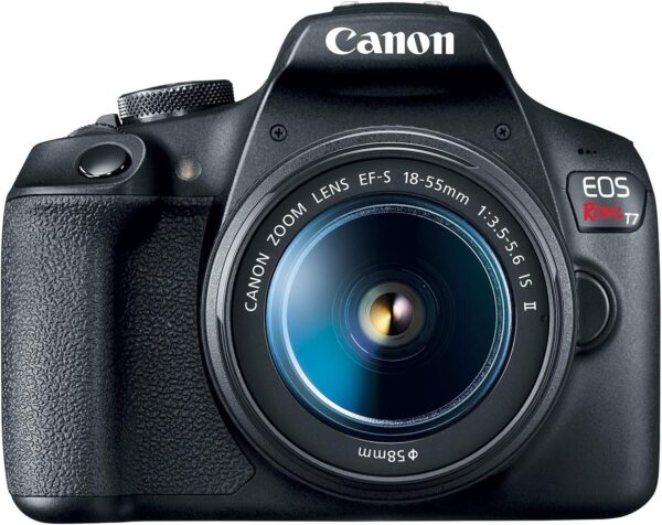 Canon EOS Rebel T7 DSLR Camera with 18-55mm Lens (Black) - Image 3