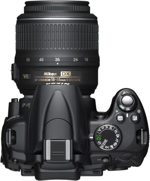 Nikon D5000 12.3 MP DX Digital SLR Camera with 18-55mm f/3.5-5.6G VR Lens and 2.7-inch Vari-Angle LCD (Renewed) - Image 5