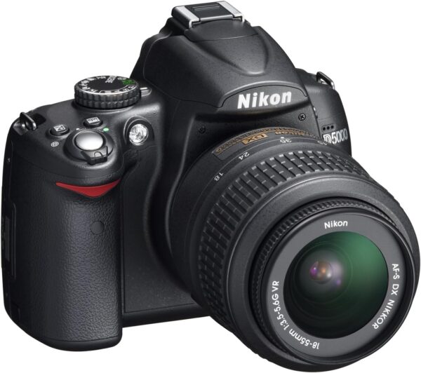 Nikon D5000 12.3 MP DX Digital SLR Camera with 18-55mm f/3.5-5.6G VR Lens and 2.7-inch Vari-Angle LCD (Renewed) - Image 8