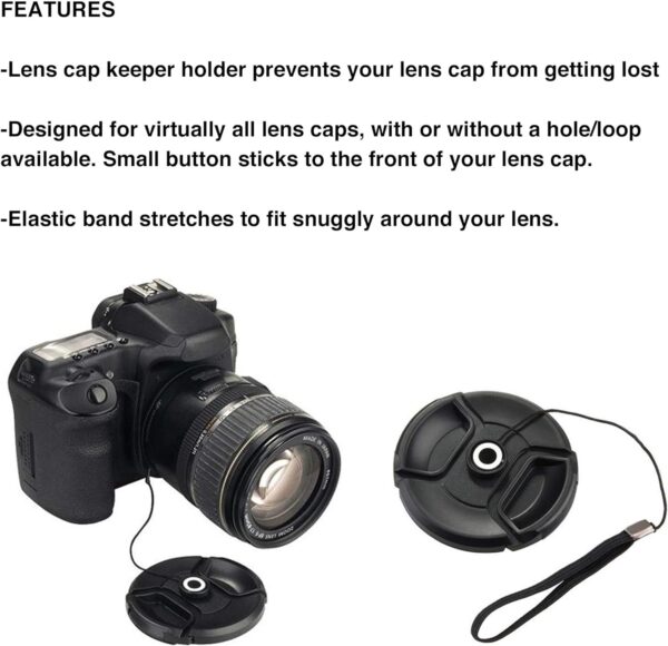 Canon EOS 4000D / Rebel T100 DSLR Camera w/EF-S 18-55mm f/3.5-5.6 Lens 3 Lens Kit Bundled with 128GB Memory + Wide Angle Lens + Telephoto Lens + Flash + More (Renewed) Black - Image 8