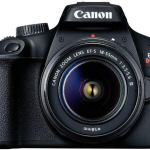 Canon EOS Rebel T100 / 4000D DSLR Camera (w/ 18-55 III) (Renewed)