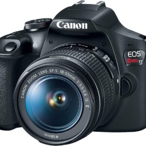 Canon EOS Rebel T7 DSLR Camera with 18-55mm Lens (Black)