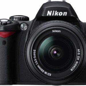 Nikon D40 Kit de câmera SLR digital de 6,1MP com 18-55mm f/3.5-5.6g ed II Auto Focus-S DX Zoom-Nikkor Lente (renovado)
