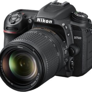 Nikon D7500 20.9MP DSLR Camera with AF-S DX NIKKOR 18-140mm f/3.5-5.6G ED VR Lens, Black