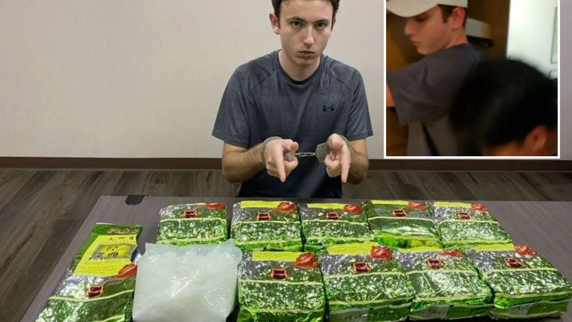 Brit ‘drug mule’, 23, facing death penalty after ‘smuggling suitcase with 20lbs crystal meth’ out of Bangkok’s airport