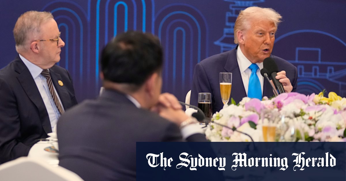 Albanese dines with Trump and other leaders as Xi meeting awaits