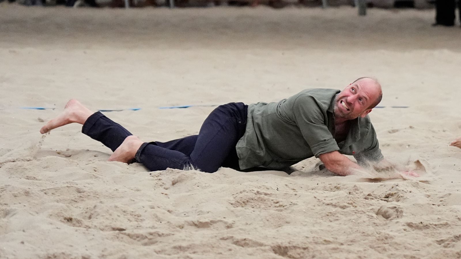 Prince William plays volleyball and football ahead of Brazil climate events | World News