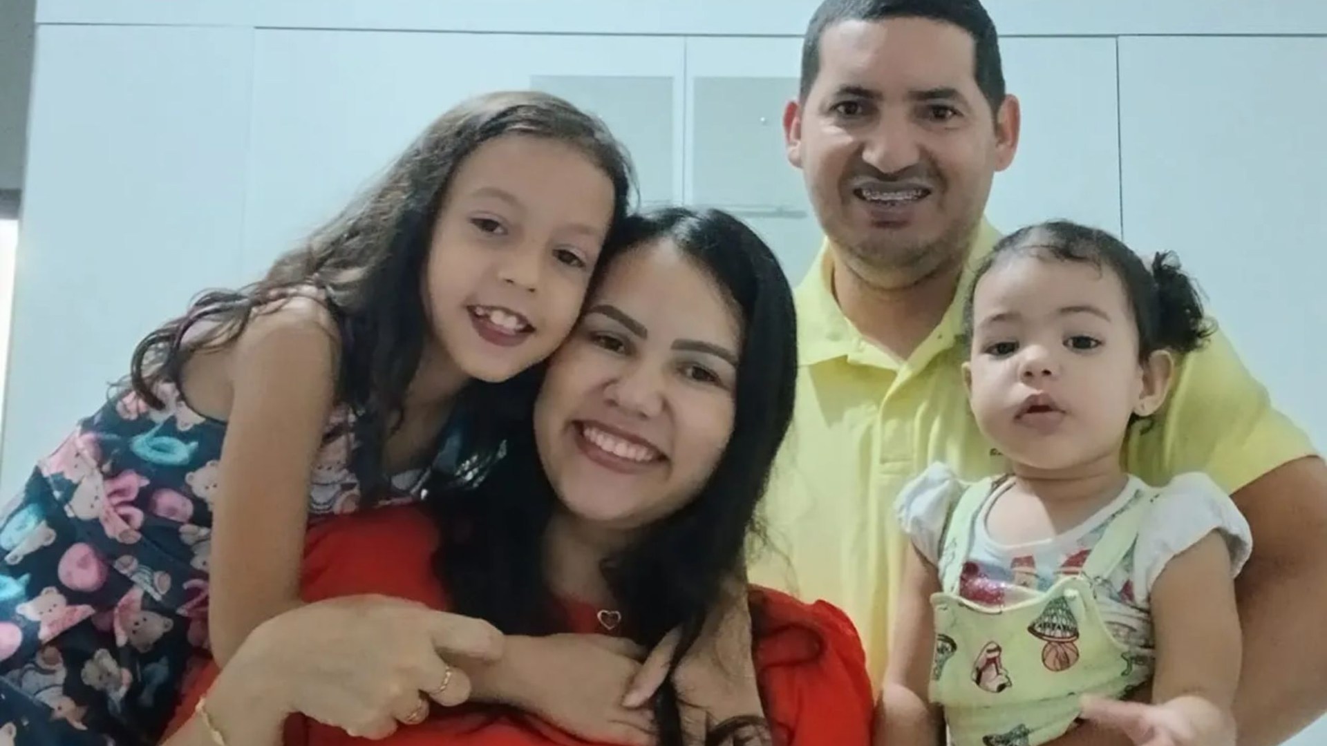 Family including daughters aged 8 and 3 killed in tragic car crash while driving home for Christmas